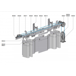 Wentex Eurotrack - Rail - 500(l)cm