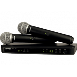 Shure BLX288E-PG58-K3E double