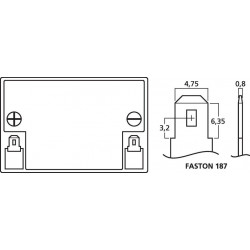 Accu 4500mAh 12V MA707/MA708