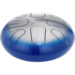 Pearl - Tongue Drum 8 notes - G Major Natural Blue Fade