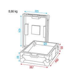Showgear Case for Pioneer/Technics mixer