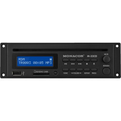 Monacor Mini Lecteur MP3 CD-USB-SD