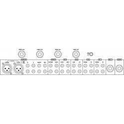IMG table de mixage stéréo,6 canaux