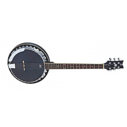 BANJO ORTEGA  6 C ELEC NOIR RAVEN