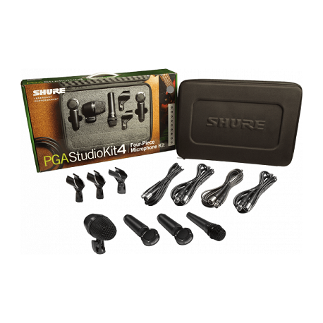 Shure - Kit 4 micros studio