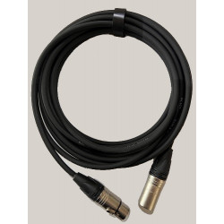 Cordon XLR M/F 3m HQ Pro Neutrik