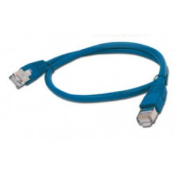Cordon RJ45 Cat. 6 FTP Bleu 1m