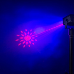 BeamZ LASER ATHENA RG GOBO BATTERIE