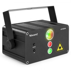 BeamZ LASER ATHENA RG GOBO BATTERIE