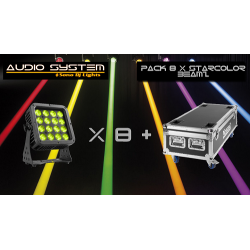 BeamZ PACK STARCOLOR 128 IP65