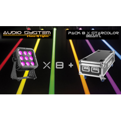 BeamZ PACK STARCOLOR 72 IP65