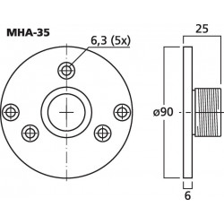 Support adaptateur pour moteur