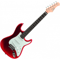 EKO - Starter 3/4 Type Strat Red