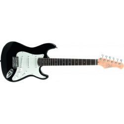 EKO - Starter 3/4 Type Strat Black