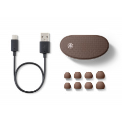 Yamaha Earphone Wireless Brown