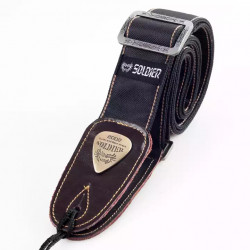 SOLDIER® Sangle LuxeTissé Noir