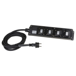 Hilec - MULTISOCKET4PRO-G-3M