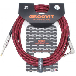 GROOVIT® Tressé Rouge D/C 3m