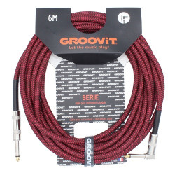 GROOVIT® Tressé Rouge D/C 6m