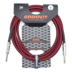 GROOVIT® Tressé Rouge D/D 3m