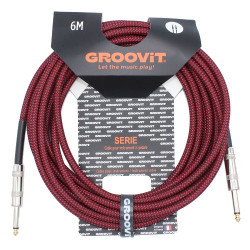 GROOVIT® Tressé Rouge D/D 6m