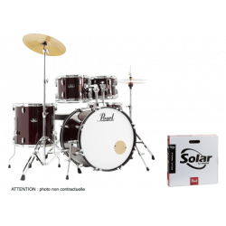 Pearl Rock 22" Roadshow Red Wine