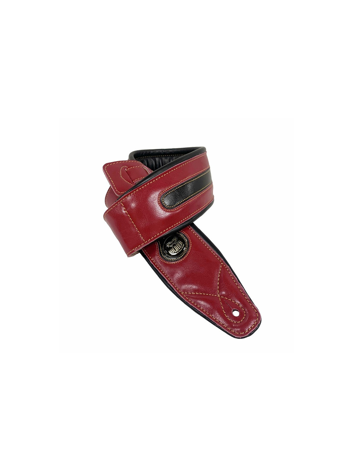 SOLDIER® Sangle Cuir Rouge