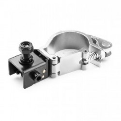 CROCHET ATTACHE RAPIDE PLIABLE GRIS