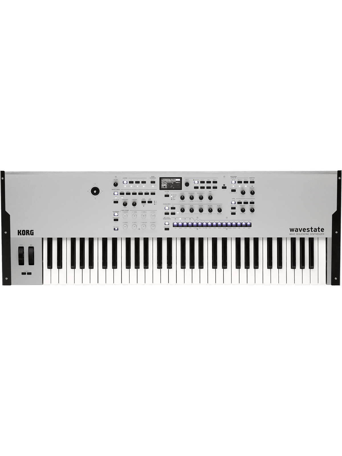 Synthétiseur Korg - WAVESTATE-SE-P
WaveState - 61 notes avec aftertouch edition platinium