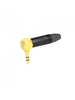 Seetronic Connecteur jack stéréo 3,5 mm, 90°
Contacts plaqués or