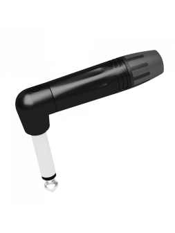 Seetronic Connecteur jack mono 6,35 mm coudé