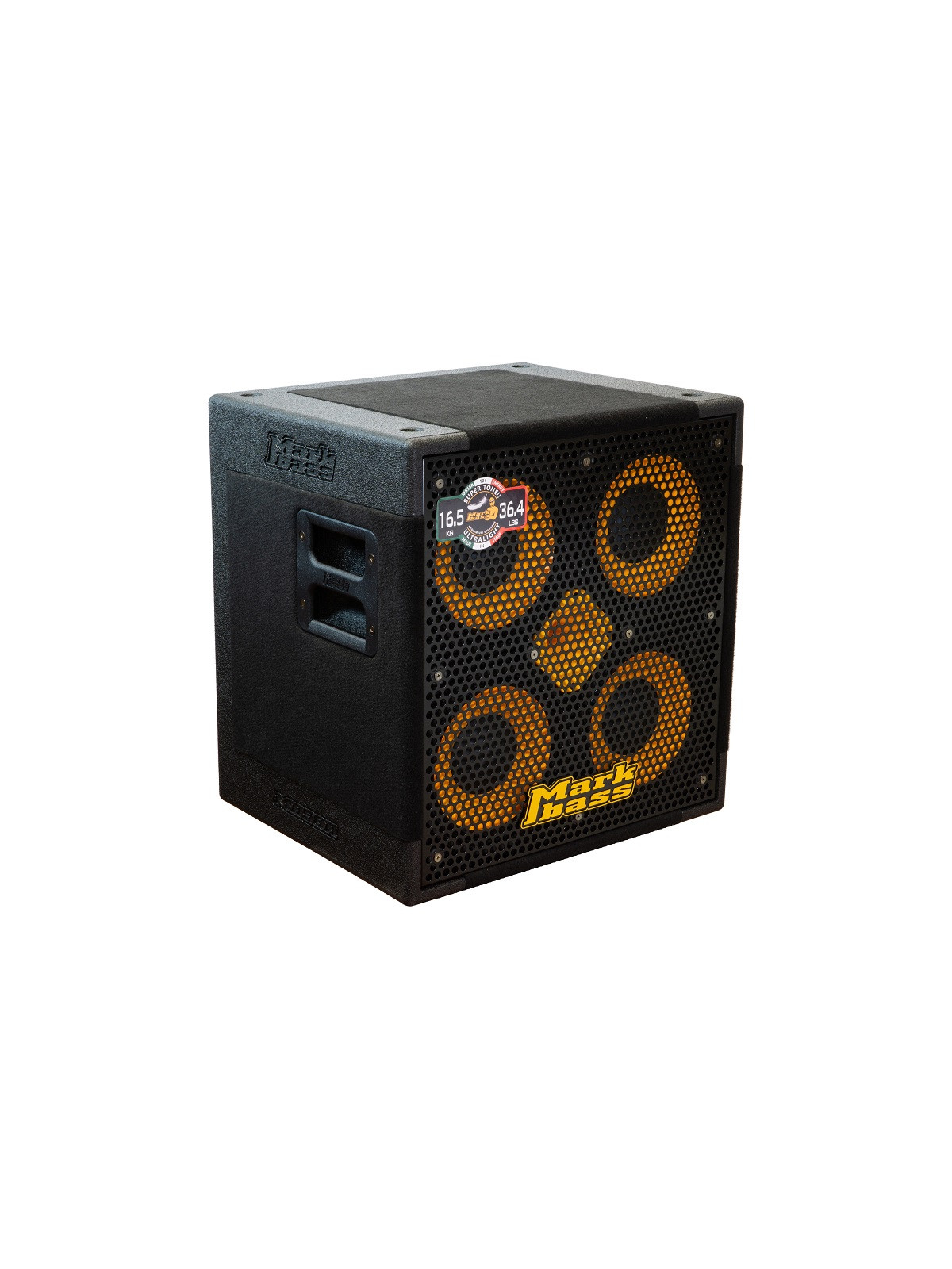 Baffle Basse Markbass MB58R 104 ENERGY-4
800W RMS à 4OHMS - 4X10’’ NÉODYME – 1X MOTEUR 1"