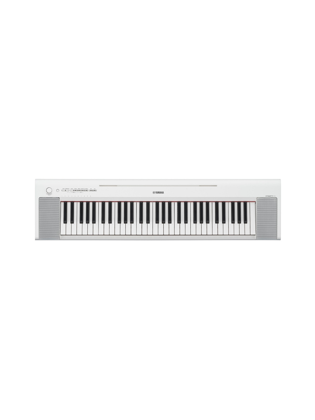 Piano portable Yamaha NP-15WH blanc d'initiation, simple et performant
Piano portable 61 touches