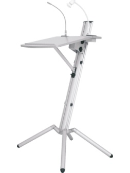 Location Pupitre alu Ovation + mic