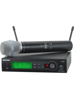 Location Micro HF main Shure SLX24/SM87