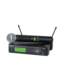 Location Micro HF main Shure SLX24/SM58