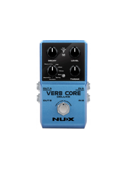 NUX - VERBCORE-DLX Effet Reverb
Pédale Amplis effets Reverb / Numérique reverb - 8 modes