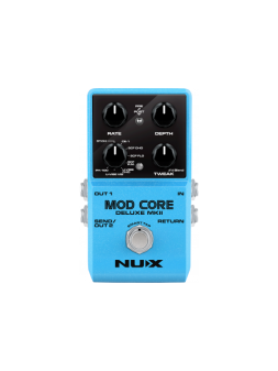 NUX - MODCORE-DLX-MK2 Effet Chorus
Pédale Numérique modulation - 8 modes