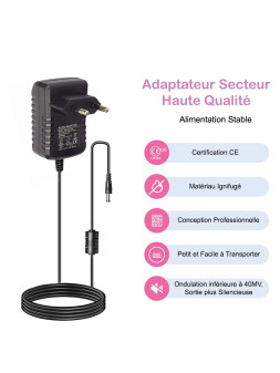 Caline® CP-A1 Alim 1 Sorties 9V 1A