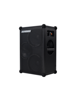 Enceinte Nomade SOUNDBOKS
2 x 10", Bluetooth 5.0, batterie Li-ion, IP65, noire