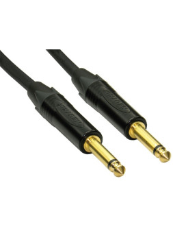 Cordon Jack/jack contact or 5m Pro Neutrik Noir