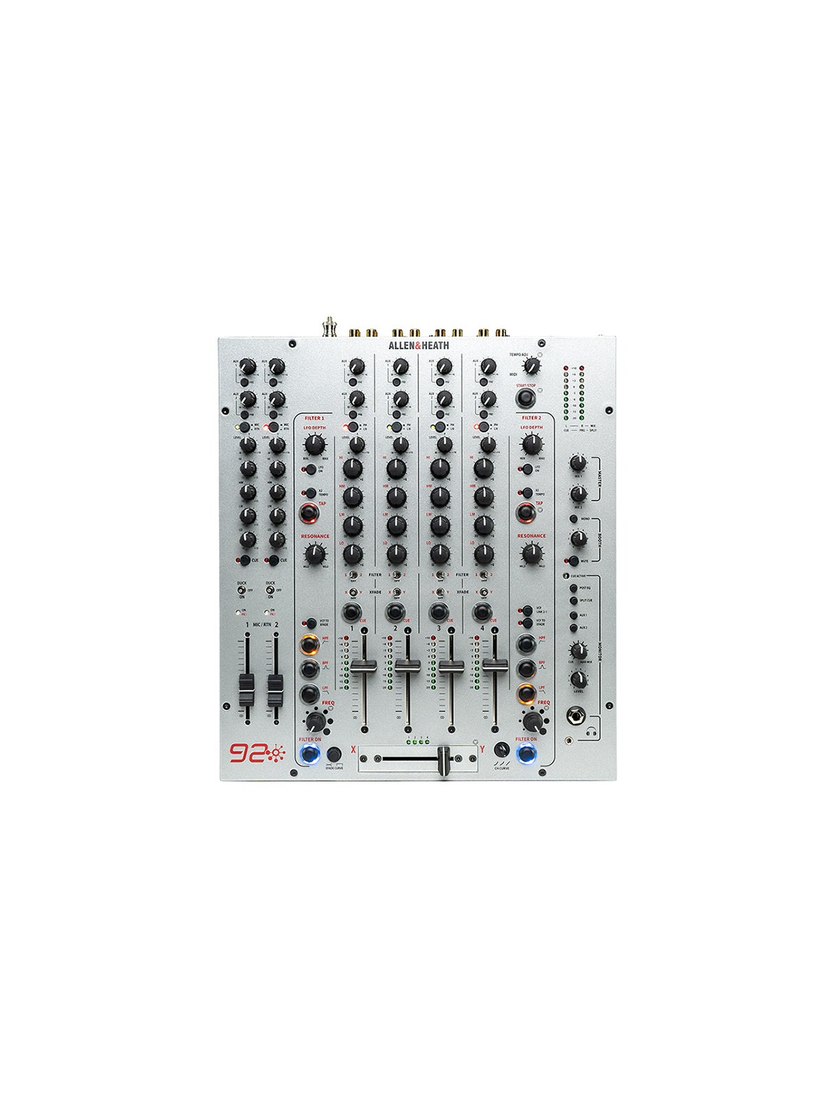 Console de Mixage Dj Allen & Heath - XONE-92-LTD
Consoles Club - 6 voies stéréo, 2 out stéréo Limited Edition