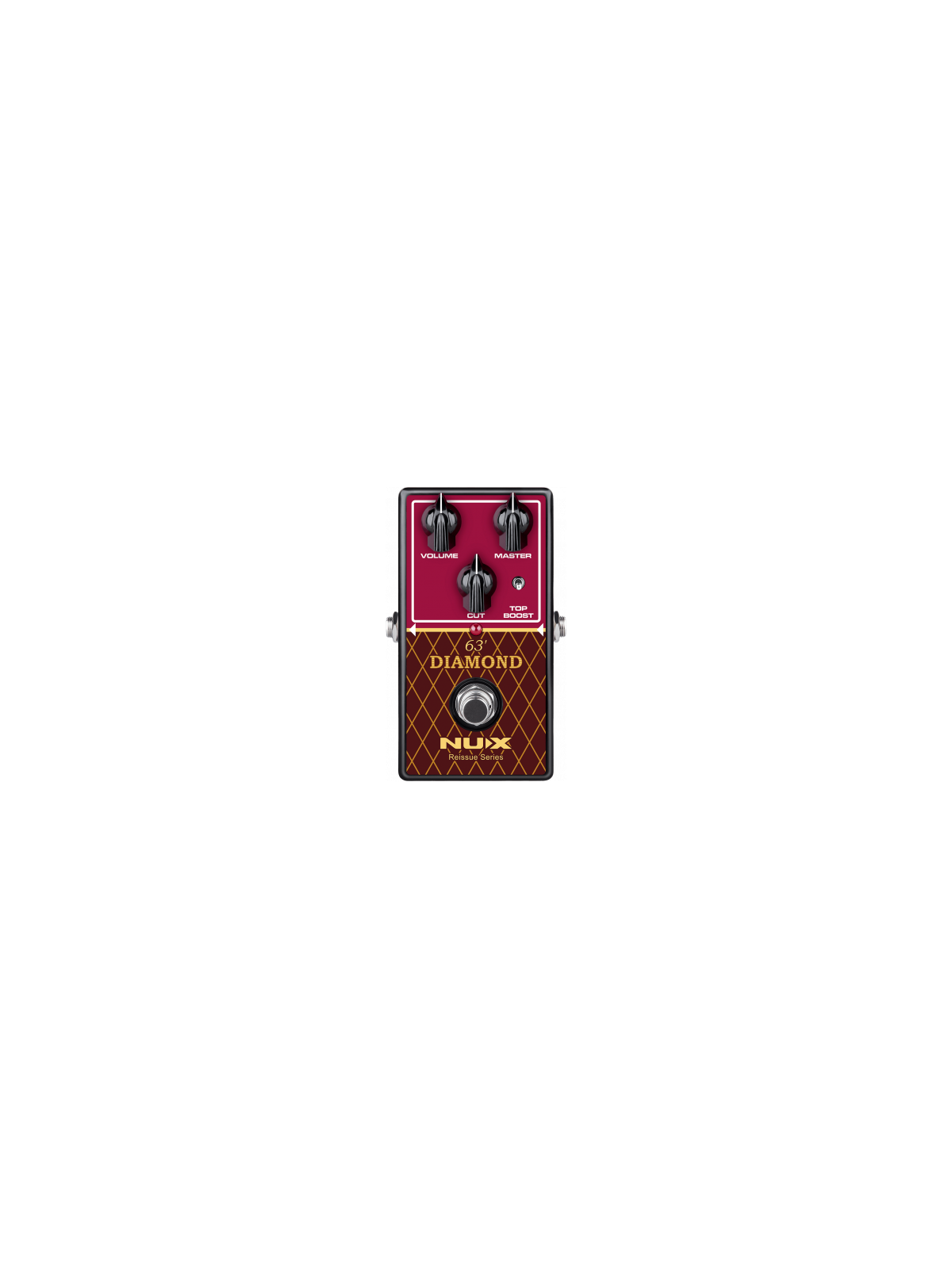 Pédale d'effet Overdrive NUX - DIAMOND-63OD
Analogique type British AC-30
