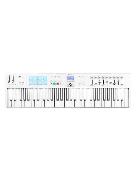 Clavier Maître Arturia - ESSENTIAL3-61-ALP
ESSENTIAL3 61 touches Alpine White