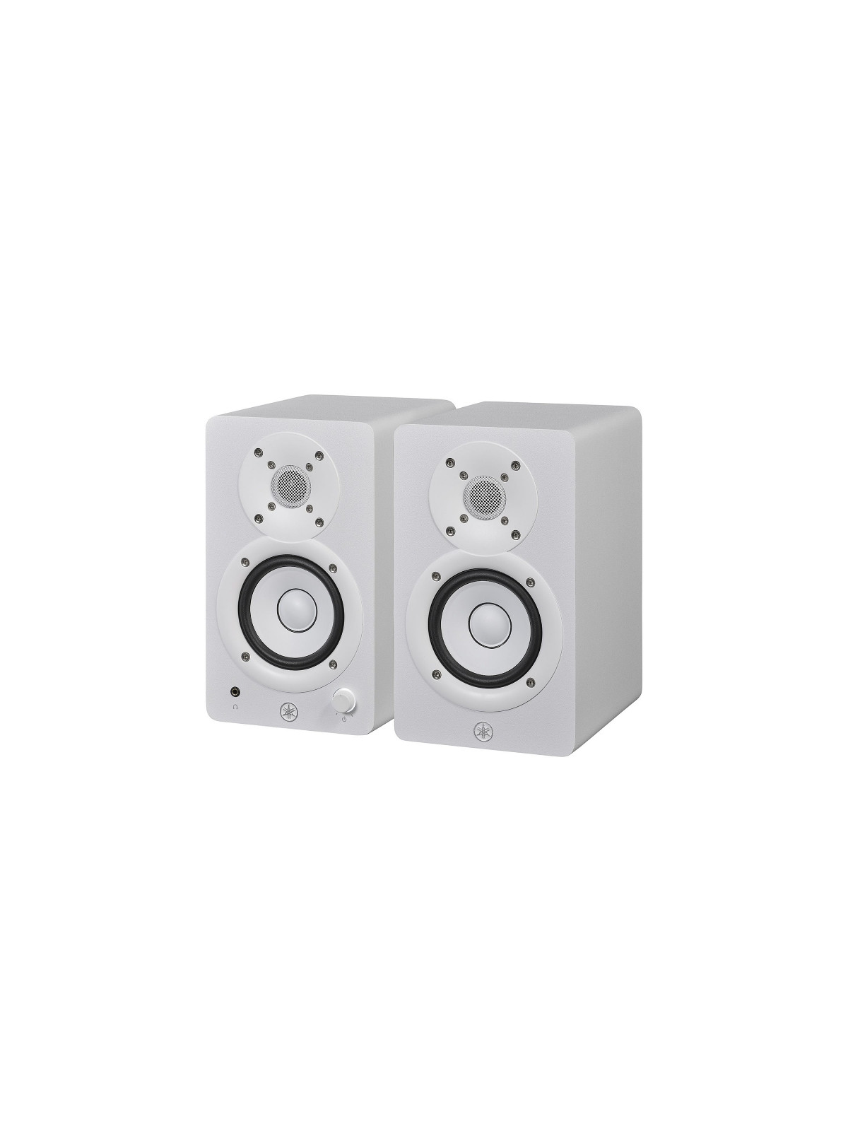Enceintes de monitoring Yamaha H3W blanche la paire