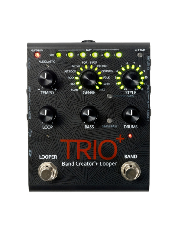 PEDALE DIGITECH BAND CREATOR TRIO PLUS