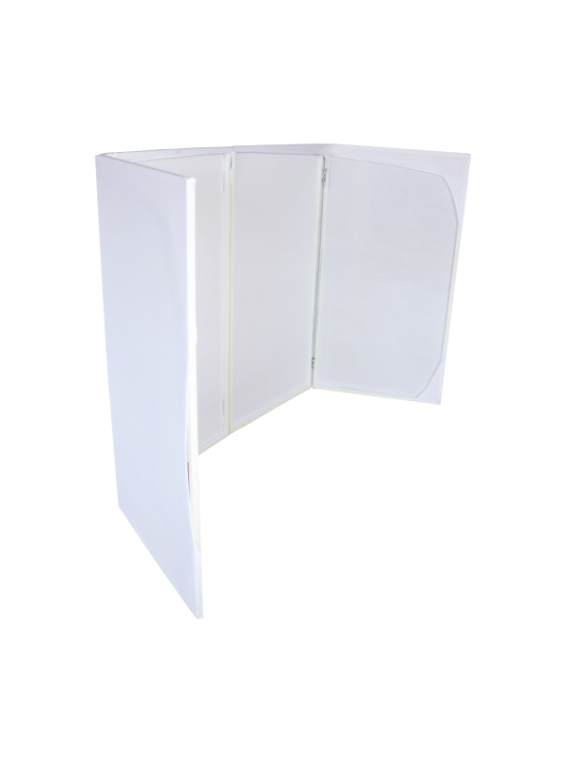 Paravent Power Acoustic DJ PANEL 140 WH blanc