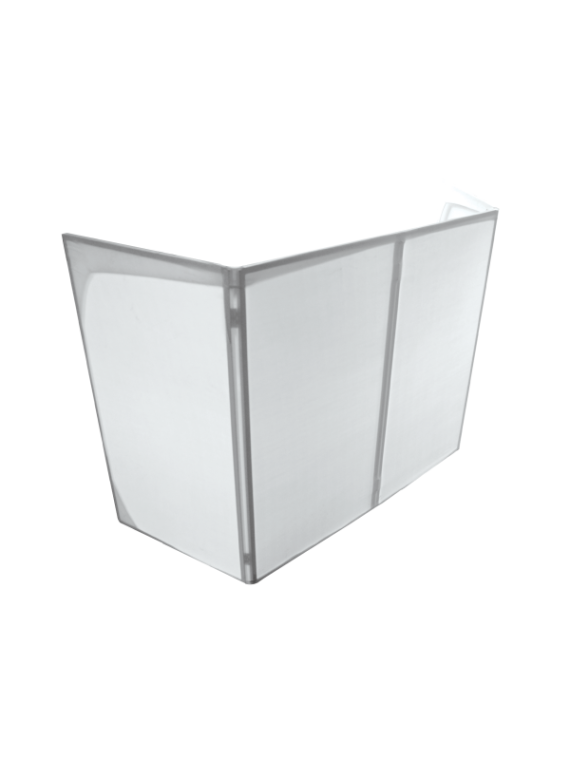 Paravent Power Acoustic DJ PANEL 140 WH blanc