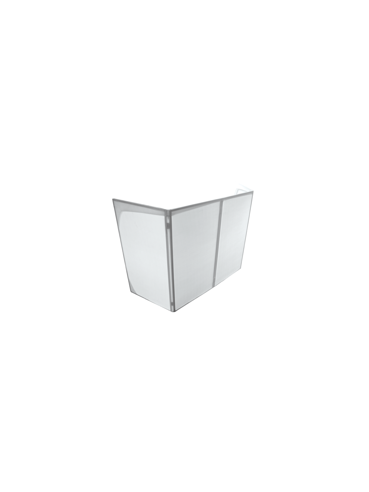 Paravent Power Acoustic DJ PANEL 140 WH blanc