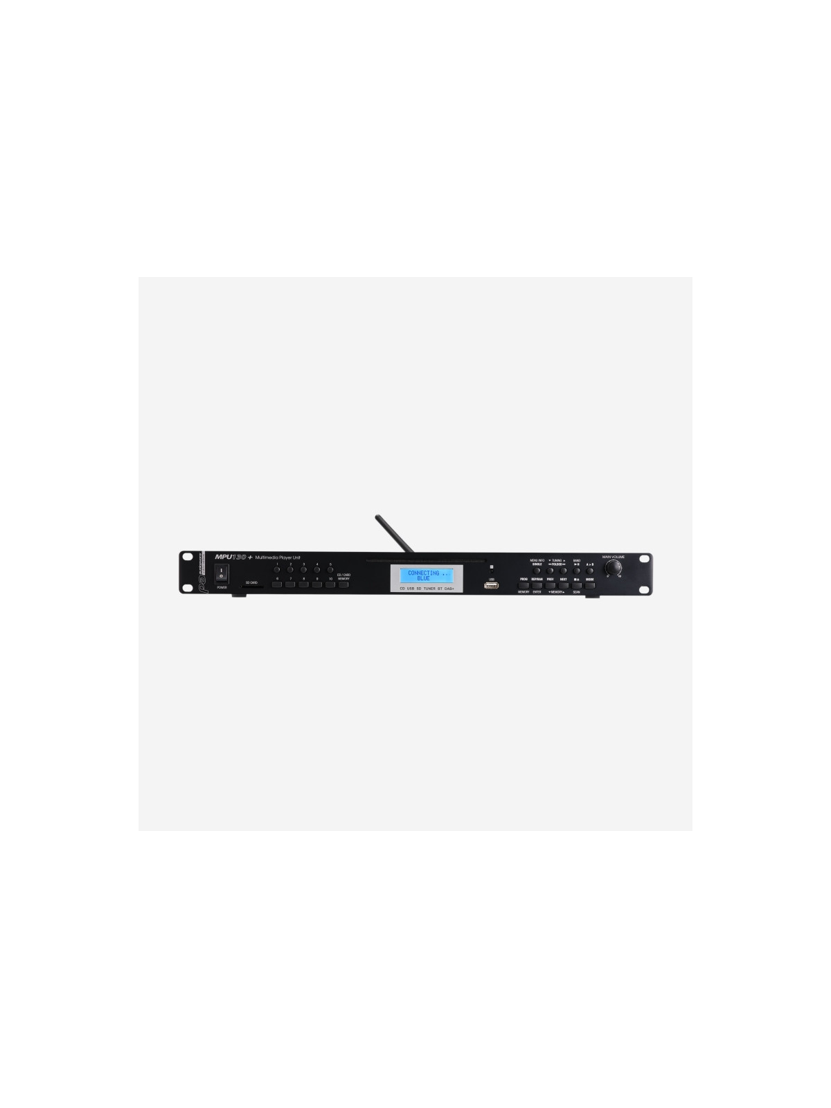 Audiophony MPU130+
Lecteur multimédia CD/USB/SD/TUNER/BT et DAB+